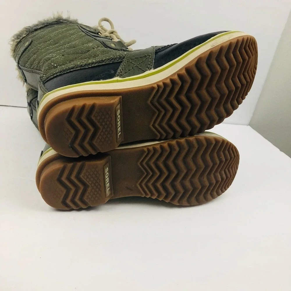 SOREL Tofino II Youth‎ Girl's Peatmoss Winter Boots Weatherproof Size 3
